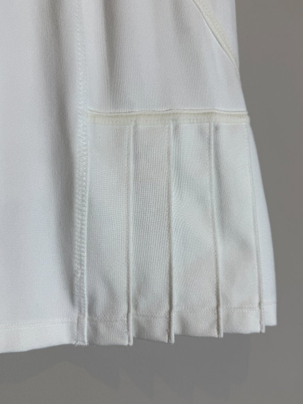 Athleta Under Par Golf Skort Women Large White Preppy Pleated Activewear Outdoor - Picture 6 of 12